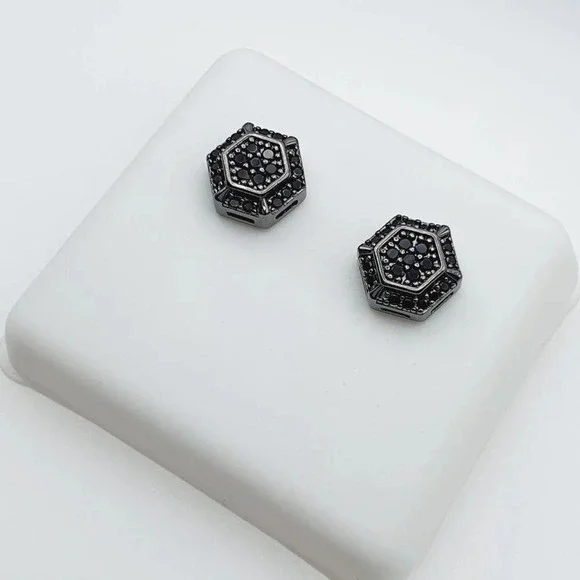 "925 Sterling Silver Plated CZ Earrings, EVBRS480